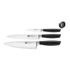 Zwilling Juego De Cuchillos 3-pzs, Negro