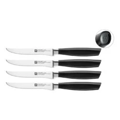 Zwilling Juego De Chuleteros 4-pzs, Negro