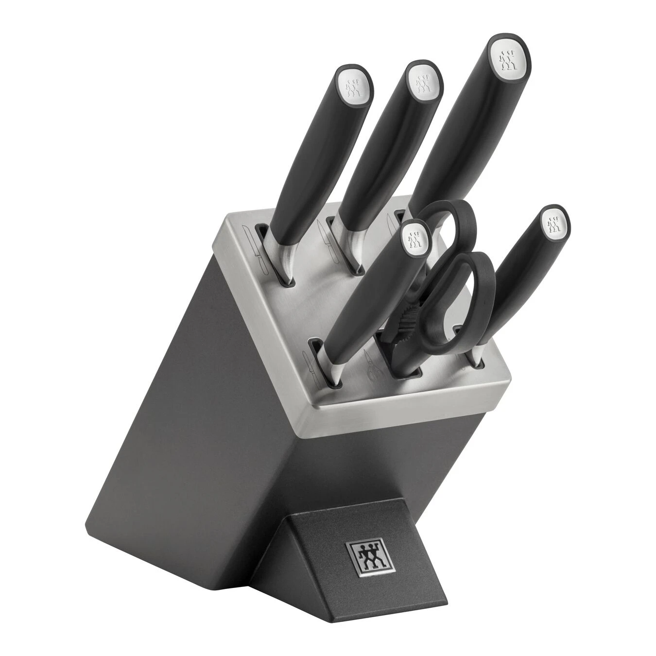 Zwilling Taco De Cuchillos Con Sistema De Autoafilado 7-pzs, Antracita 3 Zwilling Taco De Cuchillos Con Sistema De Autoafilado 7-pzs, Antracita
