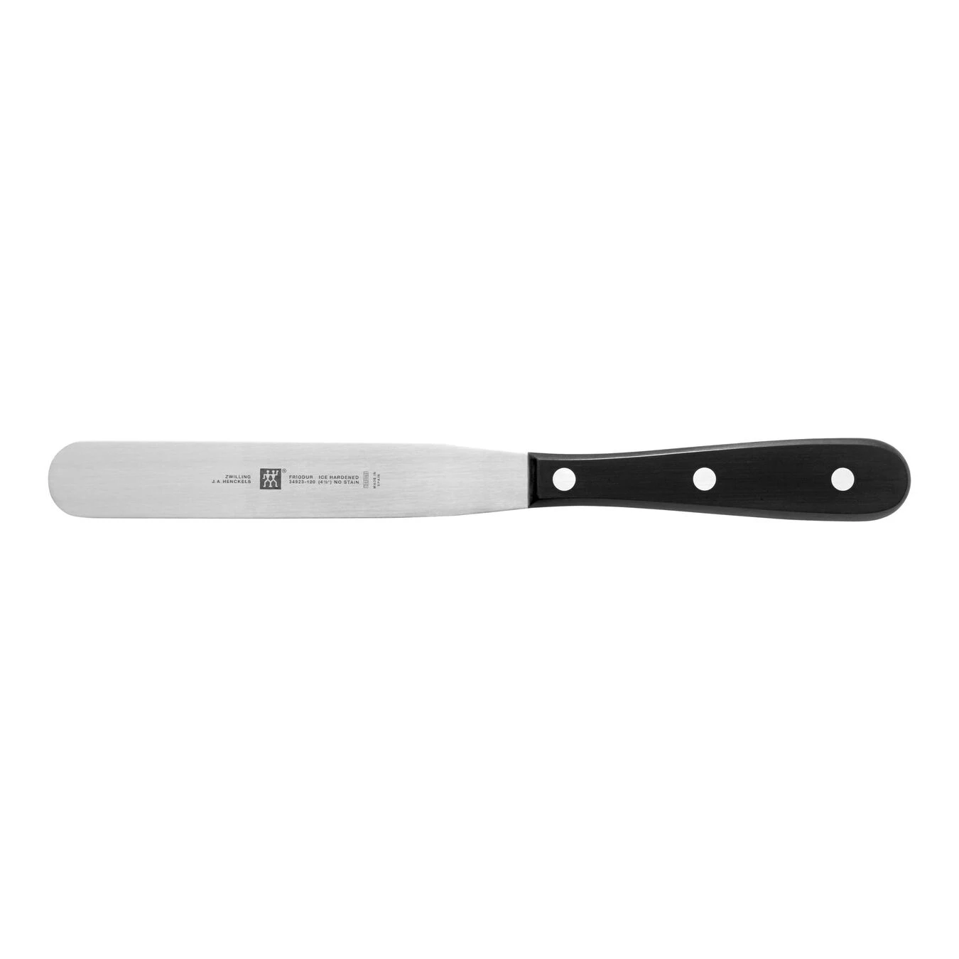 Zwilling Espátula 12 Cm, Acero Inoxidable, Negro 3 Zwilling Espátula 12 Cm, Acero Inoxidable, Negro