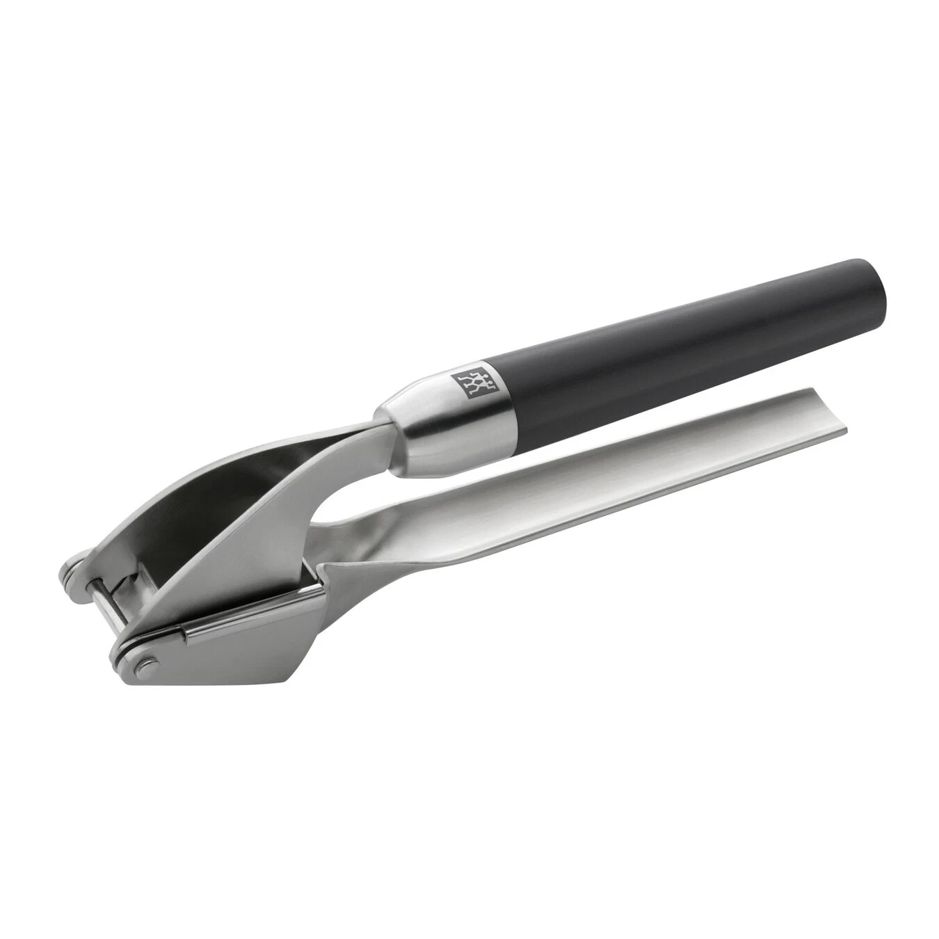 Zwilling Prensa De Ajos 19 Cm, 18/10 Acero Inoxidable, Negro 3 Zwilling Prensa De Ajos 19 Cm, 18/10 Acero Inoxidable, Negro