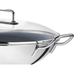 Zwilling Wok 32 Cm, 18/10 Acero Inoxidable, Plata -Zwilling 40992 032 0 1