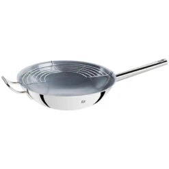 Zwilling Wok 32 Cm, 18/10 Acero Inoxidable, Plata -Zwilling 40992 032 0 5