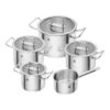 Zwilling Batería De Cocina 5-pzs, 18/10 Acero Inoxidable 1 Zwilling Batería De Cocina 5-pzs, 18/10 Acero Inoxidable -Zwilling 64120005